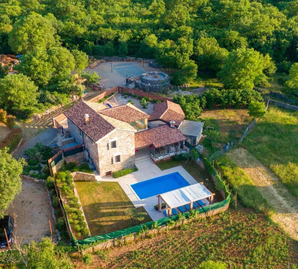 Villa Campiello Heated Pool Vrbnik Eksteriør billede
